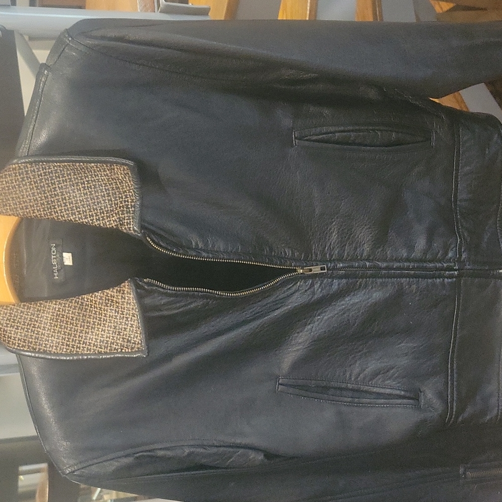 Short Waisted Leather Jacket